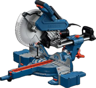 Scie à onglets radiale 12″